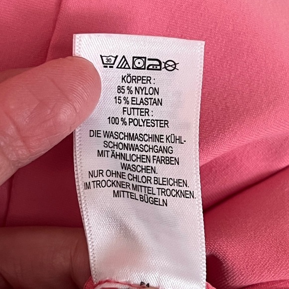 Cynthia Rowley Womens Mini Dress Pink Small Sculpted  Sheath V-Neck‎ Sleeveless - Picture 8 of 17